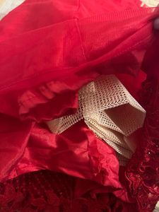Stunning Red Embellished Gown