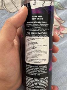 Bath &amp; Body Works Dark Kiss Fine Fragrance Mist