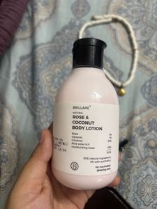 New Unused Brillare Rose &amp; Coconut Body Lotion 2ml