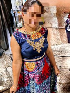 Vibrant Ethnic Gown