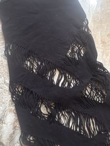 Chic Black Mesh top
