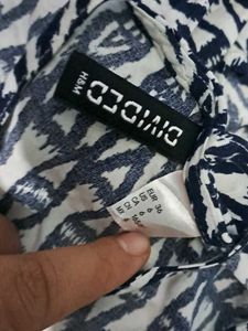 H&amp;M Patterned Halter Sundress