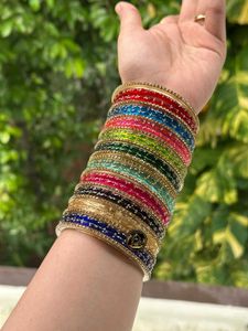 Navaratri spl bangles 🪷🫶✨🌈
