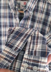 Classic Plaid Button-Down Shirt