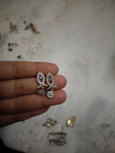 Elegant Ruby &amp; Diamond Earrings