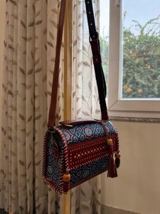 Handmade Bohemian Leather Handbag