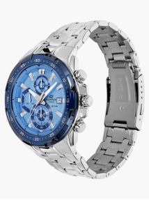Mens Edifice Casio Watch Silver