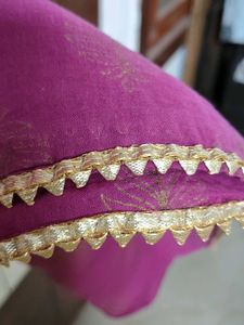 Beautiful Magenta Anarkali Suit with Dupatta
