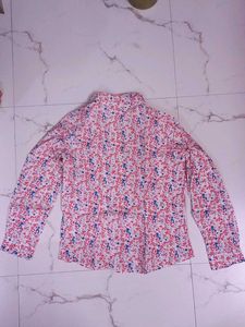 Floral Print Long Sleeve Shirt