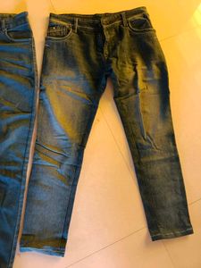 Ladies Blue Denim Jeans - Pack of 3