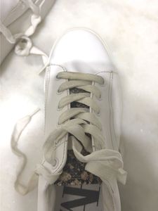 Classic Zara  White Sneakers with platform