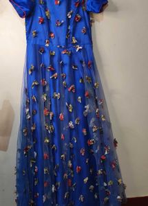3D Butterfly Gown for women.