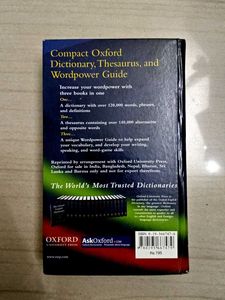 📚 Compact Oxford Dictionary Thesaurus &amp; Wordpower