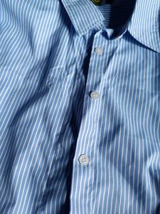 Chic Blue Striped Shirt
