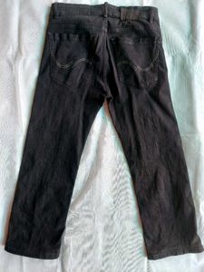 JACK &amp; JONES Men's Black Denim Jeans