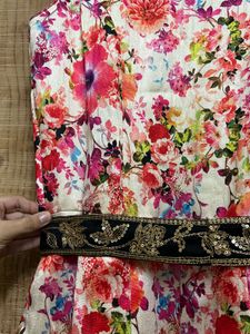 Floral Long Gown/ Dress