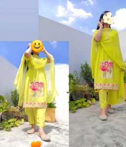 Two beautiful kurta and plazoo set combo