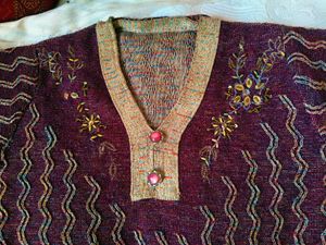 Very Beautiful Embroidery Winter Kurti