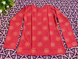 ❤️ Modran Floral Printed Short Kurti