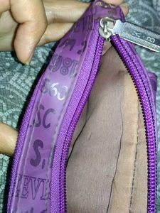 Purple Cosmetic Pouch