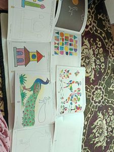 8 set of Colouring Books