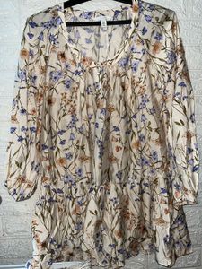 H&amp;M BUTTON-FRONT TUNIC DRESS