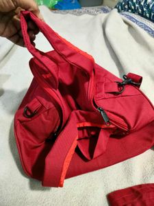 Vibrant Red Vanity Bag ♥️🎀💅💄