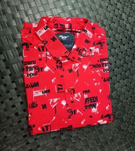 Mens Red Colour Shirt New