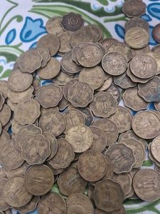 100 pcs lot Vintage Indian Coins Collection