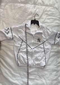 White NY Track Jacket upper
