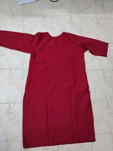 3xl Elegant Maroon Kurta