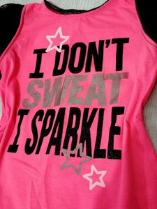 🆕 Pink Sparkle Girls' Top ❣️