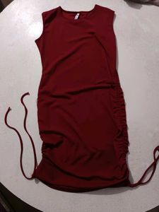 Sleeveless Red dress