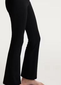 Black Flared Leggings