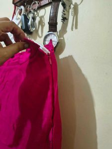 new Vibrant Pink Embroidered Kurta set