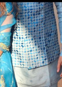 Stylish Blue Kurta Set for Men