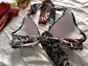 Stylish Floral Print Bikini