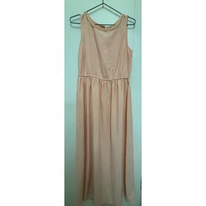 Peach Veromoda Sleeveless Gown