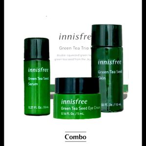 Innisfree trio combo korean skincare kit