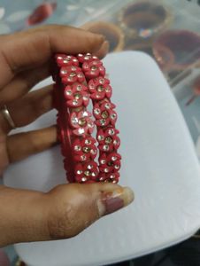 3 Different Pair Of Kanch Bangles