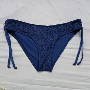 ⭐ Navy Blue Crochet Bikini Bottom