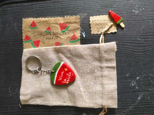 Twinkling Watermelon Viva La Vida Keychain (Any 1)
