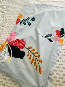 Beautiful Floral double Bedsheet Set