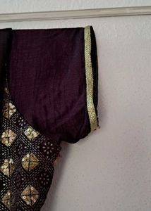 sequence choli dress