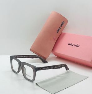 Miu- Miu Black Rectangular Eyeglasses
