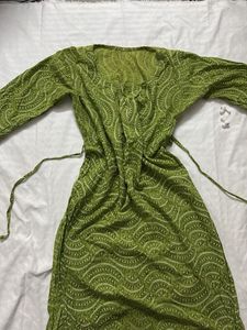 Green Kurta Only