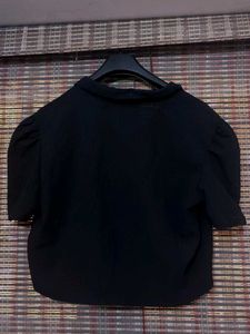 Black Crop Top