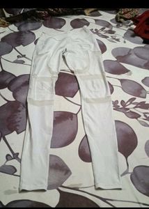 Alo Yoga Black &amp; White Striped Leggings combo of 4