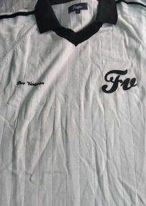 White Striped Polo Shirt