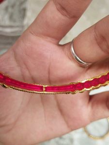 Elegant Gold Bangles Set
